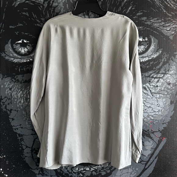 GIANNI VERSACE for COMPLICE SILK & LACE WRAP BLOUSE - NEVER WORN - Picture 6 of 9